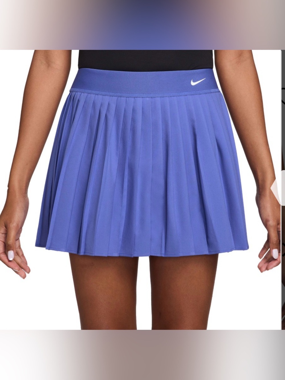 Nike Court Victory Dri-FIT Pleated Tennis Skort Skirt‎ Sapphire HV9951-570
